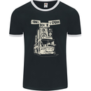 Punk Rock Tour Mens Ringer T-Shirt FotL Black/White