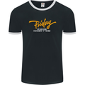 Friday My Second Favorite F Word Mens Ringer T-Shirt FotL Black/White