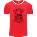 Machinist I Have Tolerance Issues Mens White Ringer T-Shirt Red/White