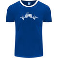 Tractor Pulse Mens Ringer T-Shirt FotL Royal Blue/White