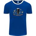 My Guiness Universe Mens Ringer T-Shirt FotL Royal Blue/White