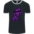 Marilyn F#ck Society Mens Ringer T-Shirt FotL Black/White