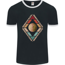 Reinstate Pluto Funny Astronomy Mens Ringer T-Shirt FotL Black/White