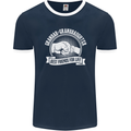 Grandad & Granddaughter Best Friends Mens Ringer T-Shirt FotL Navy Blue/White