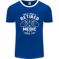 This Is What a Retired Medic Looks Like Mens Ringer T-Shirt FotL Royal Blue/White