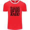 Sell My Kayak? Funny Kayaking Mens Ringer T-Shirt FotL Red/White