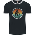 16 Year Wedding Anniversary 16th Marriage Mens Ringer T-Shirt FotL Black/White