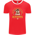 An Alaskan Dog Mens Ringer T-Shirt FotL Red/White