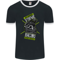 Motocross Xtreme Racing Championship Mens Ringer T-Shirt FotL Black/White