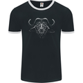 A Buffalo Mens Ringer T-Shirt FotL Black/White