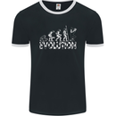 2 Tone Evolution 2Tone Mens Ringer T-Shirt FotL Black/White