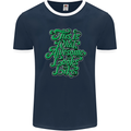 This Is What Awesome Looks Like Funny Mens Ringer T-Shirt FotL Navy Blue/White