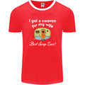 A Caravan for My Wife Caravanning Funny Mens Ringer T-Shirt FotL Red/White