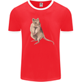 A Potoroo Mens Ringer T-Shirt FotL Red/White