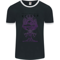 Wisdom Goblet Obscure Makabra Mens Ringer T-Shirt FotL Black/White