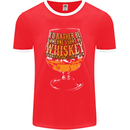 I'd Rather Be Someone's Whiskey Funny Mens Ringer T-Shirt FotL Red/White