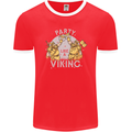 Party Like a Viking Thor Odin Valhalla Mens Ringer T-Shirt FotL Red/White