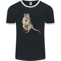A Potoroo Mens Ringer T-Shirt FotL Black/White
