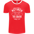 A Retired Tree Surgeon Looks Like Mens Ringer T-Shirt FotL Red/White