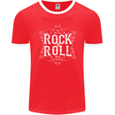 Rock n Roll Fresh Sound Mens Ringer T-Shirt FotL Red/White