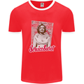 Service Secret Fashion Mens Ringer T-Shirt FotL Red/White