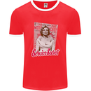 Service Secret Fashion Mens Ringer T-Shirt FotL Red/White