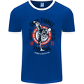 Karate Good Things Mixed Martial Arts MMA Mens Ringer T-Shirt FotL Royal Blue/White