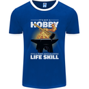 Life Post Apocalyptic Skill Blacksmith Mens Ringer T-Shirt FotL Royal Blue/White