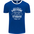 An Awesome Veternarian Looks Like Mens Ringer T-Shirt FotL Royal Blue/White