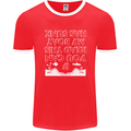 My Boat Has Sunk Sailing Sailor Boat Canoe Mens Ringer T-Shirt FotL Red/White