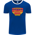 Father's Day The Original Miracle Man Mens Ringer T-Shirt FotL Royal Blue/White