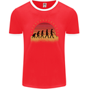 Evolution of a Metal Detector Detecting Mens Ringer T-Shirt FotL Red/White