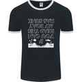 My Boat Has Sunk Sailing Sailor Boat Canoe Mens Ringer T-Shirt FotL Black/White