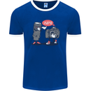 Nothing Without You Photography Photorapher Mens Ringer T-Shirt FotL Royal Blue/White