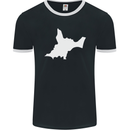 Newborn Baby Christening New Birth Mum Dad Mens Ringer T-Shirt FotL Black/White