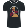 Side Quests Funny Role Playing Games RPG Mens Ringer T-Shirt FotL Black/White