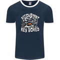 A Bored Accountant Mens Ringer T-Shirt FotL Navy Blue/White