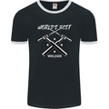 World's Best Welder Welding Mens Ringer T-Shirt FotL Black/White