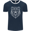 A Grizzly Bear Mens Ringer T-Shirt FotL Navy Blue/White