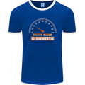 30th Birthday 30 Year Old Ageometer Funny Mens Ringer T-Shirt FotL Royal Blue/White