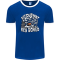 A Bored Accountant Mens Ringer T-Shirt FotL Royal Blue/White