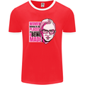 Women Empowerment Feminism Feminist Mens Ringer T-Shirt FotL Red/White