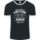 This Is What an Awesome Judge Looks Like Mens Ringer T-Shirt FotL Black/White