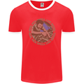 Mechanic Real Men Smell Like Diesel Mens Ringer T-Shirt FotL Red/White
