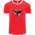 Eagle America Dreamer Soul Mens Ringer T-Shirt FotL Red/White