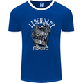 Legendary Shovelhead Motorcycle Biker Mens Ringer T-Shirt FotL Royal Blue/White