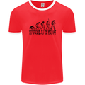 Fireman Evolution Mens Ringer T-Shirt FotL Red/White