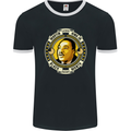 Martin Luther King Black History Month Mens Ringer T-Shirt FotL Black/White