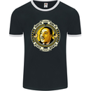 Martin Luther King Black History Month Mens Ringer T-Shirt FotL Black/White