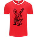 Rabbit Ecology Mens Ringer T-Shirt FotL Red/White